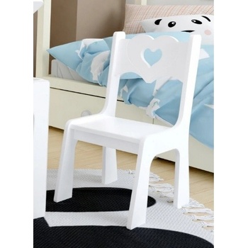 Divio židlička IDEA vzor 02 Bílá