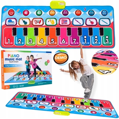 Stator Veľké interaktívne klavír Nahráva 10 klávesov