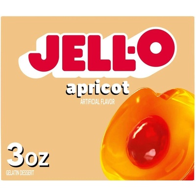 Jell-O instantní želatina s meruňkovou příchutí 85 g