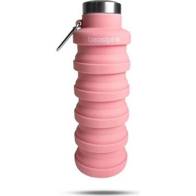 BeastPink Skladacia fľaša Pink 500 ml