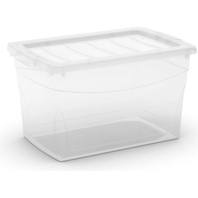 KIS Пластмасова кутия за съхранение с капак 47x30x27, 5 cm Omnibox M - KIS (237304)