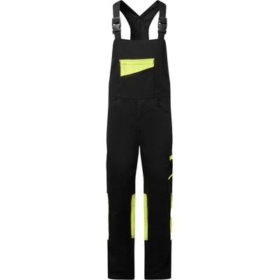Portwest Kalhoty CD850 WX2 s laclem Eco Stretch Bib and Brace POR-CD850KYR4XL Černá/žlutá