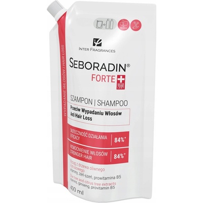 Seboradin Forte šampón proti vypadávaniu vlasov 400 ml