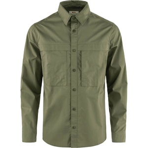 Fjällräven Мъжка риза с копчета Fjällräven Abisko Trail Shirt L/S Shirt - Green (033-2248-0311)
