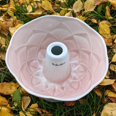 Bábovkovo Eliška forma na bábovku ružová 22,5x11cm