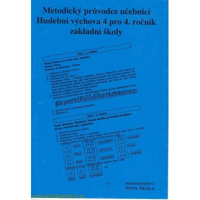 Hudební výchova 4.roč metodika NŠB