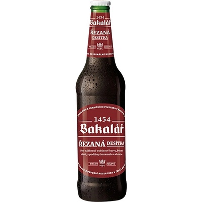 Bakalář 10 řezaná 4,2% 0,5 l (sklo)