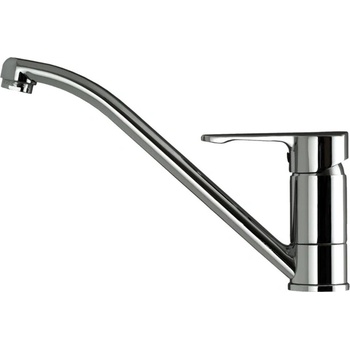 Strohm Teka MF-2 ProJECT НИСЪК Кухненски смесител, въртящ се чучур, хром (Б.537.ХР)