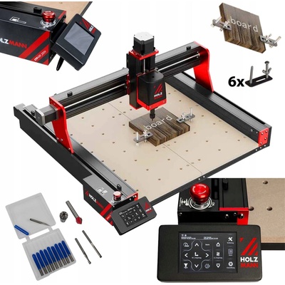 Mini CNC frézka stolní kompaktní na dřevo, plast a hliník 460x460mm – Zboží Mobilmania