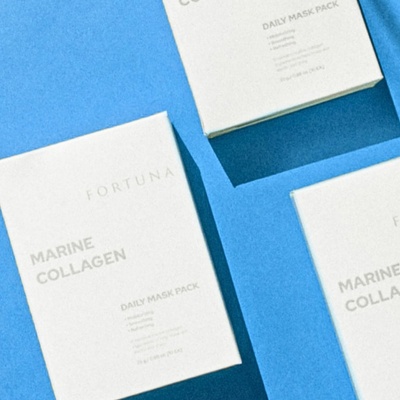 Fortuna Maska s mořským kolagenem pro elasticitu pleti 10 ks 250 g – Zboží Dáma