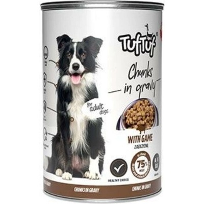 Tuf Tuf Dog Kousky masa se zvěřinou v omáčce 15 g