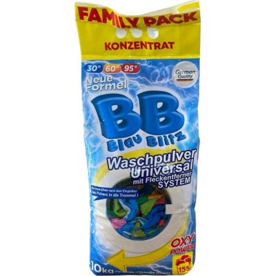 Blau Blitz Univerzální prací prášek 10 kg