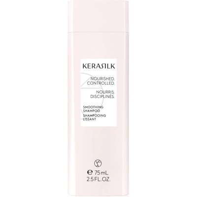Kerasilk Essentials Smoothing Shampoo šampón na hrubé a nepoddajné vlasy 75 ml