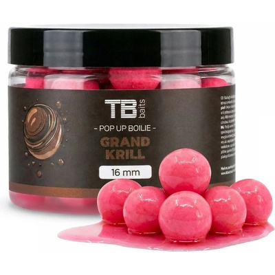 TB Baits Plovoucí Pop-Up Grand Krill + NHDC 50 g 16 mm – Hledejceny.cz