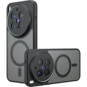 vivo Магнитен Калъф за vivo X300 Pro 5G- TPU+PC, 4 AirBag ъгли, Анти-пръстови отпечатъци, Вкл. Протектор, Матов