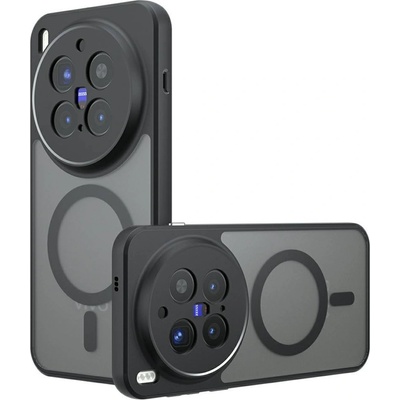 vivo Магнитен Калъф за vivo X300 Pro 5G- TPU+PC, 4 AirBag ъгли, Анти-пръстови отпечатъци, Вкл. Протектор, Матов