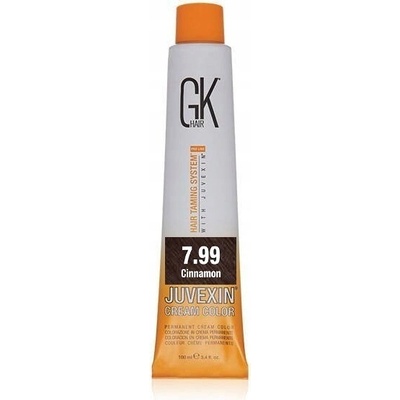 GKhair CREAM COLOR - PROFESIONÁLNÍ barva na vlasy 7.99 odstín 100ml