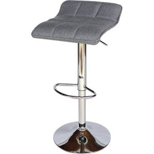 Bogdan Furniture Am Бар стол Калипсо -5 текстил -сив