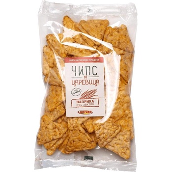 Image 1 of GRIVAS ГРИВАС ЦАРЕВИЧЕН ЧИПС ПАПРИКА СЪС ЗЕХТИН 90ГР