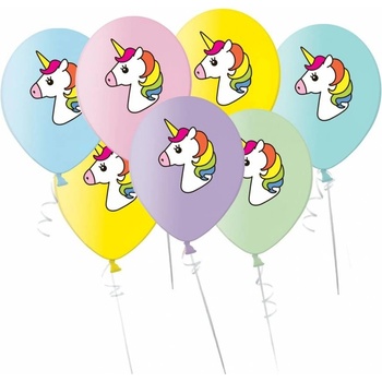 Alvarak Balónky jednorožec barevné