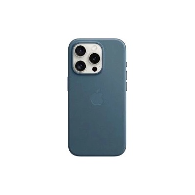 Apple Калъф за iPhone 15 Pro FineWoven Pacific Blue