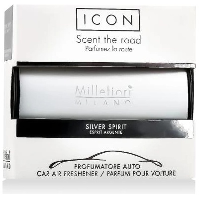 Millefiori Icon Classic Silver Spirit 47 g ароматизатор за автомобил