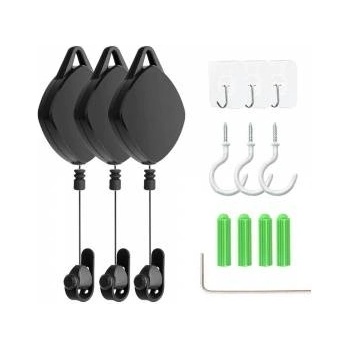 Stradour Set of 3 pieces of hook brackets for suspending VR goggle cables