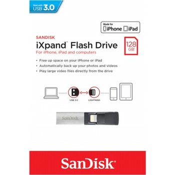 SanDisk iXpand Flash Drive 128GB V2 SDIX30C-128G-GN6NE