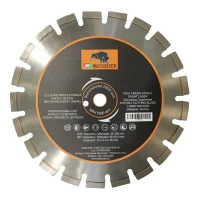 Bisonte Диамантен диск за асфалт / бетон Bisonte BT0009531/ 350 мм (BT0009531)