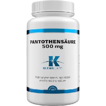 KLEAN LABS Пантотенова киселина (B5) 500 mg - 100 капсули
