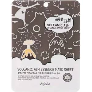 Esfolio Pure Skin Volcanic Ash Essence Mask Sheet - Почистваща порите лист маска 25мл