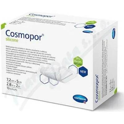 Hartmann Cosmopor Silicone 7.2x5cm 10 ks