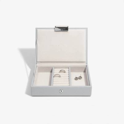 Stackers šperkovnice Pebble Grey Mini Lid šedá 74501