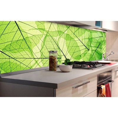 DIMEX ART Фототапет за кухня - листни жилки 180 x 60 см