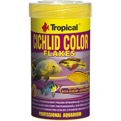 Tropical Cichlid colour flake 250мл/50г