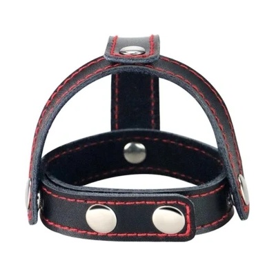 Lovetoy Регулируем пенис пръстен с разделител за тестиси T-style