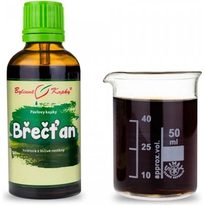 Bylinné kapky Brečtan bylinné kvapky tinktúra 50 ml