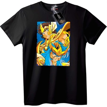 NOONEBRAND Тениска Златни Доспехи Saint Seiya - M, White