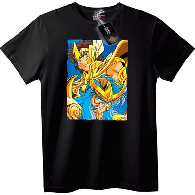 NOONEBRAND Тениска Златни Доспехи Saint Seiya - M, White