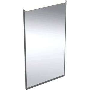 Geberit Option Plus Square 40 см огледало с осветление и незамъгляване, черно - анодизиран алуминий (502.780.14.1)