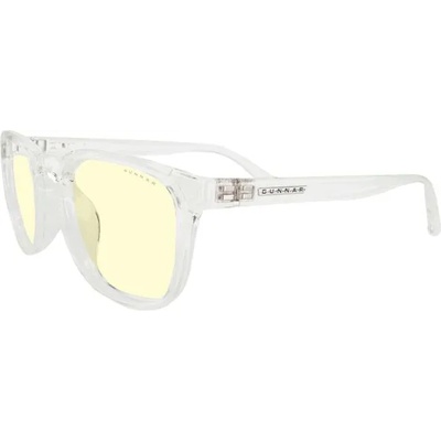 GUNNAR Компютърни очила GUNNAR Oakland Crystal, Amber, Бял (GUN-OAK-07601)
