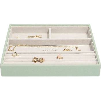 Stackers Ковчеже за бижута Stackers 4 камерен cлassic зелена салвия (74512)