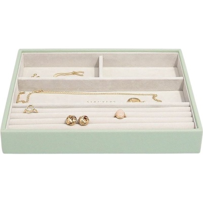 Stackers Ковчеже за бижута Stackers 4 камерен cлassic зелена салвия (74512)