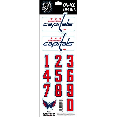 Sportstape ALL IN ONE HELMET DECALS - WASHINGTON CAPITALS