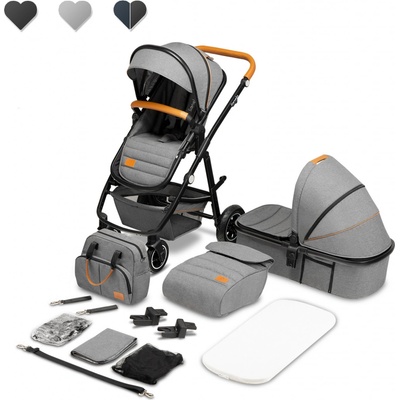 Lionelo Kombinovaný AMBER 2IN1 GREY STONE 2023