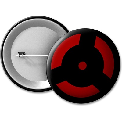 Naruto placka Mangekyo Sharingan Izuna 50 mm