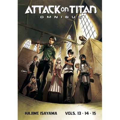 Kodansha America Attack on Titan Omnibus 5 (Vol. 13-15)