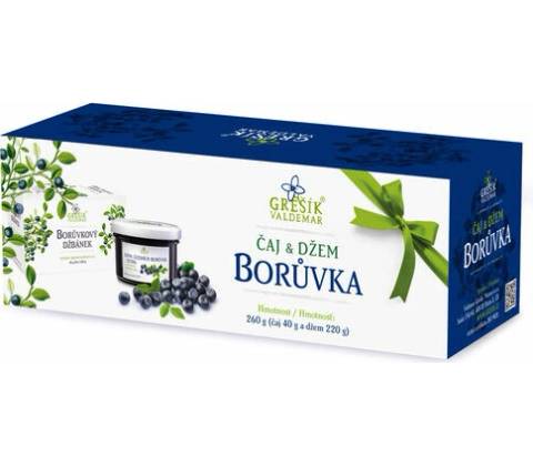 Grešík Čaj & Džem Borůvka 260 g