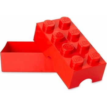 LEGO® Box na svačinu 100 x 200 x 75 mm červený 5706773402304