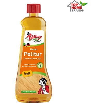 POLIBOY Brandt & Walther GmbH, Germany Препарат за реновиране на светли дървени мебели Poliboy, 500 мл